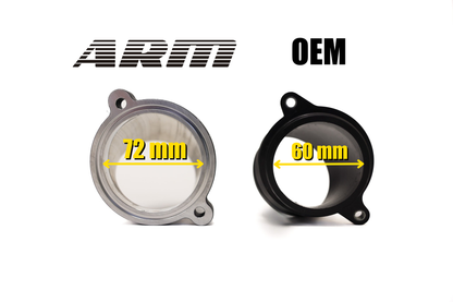 MK8 GOLF R TURBO INLET