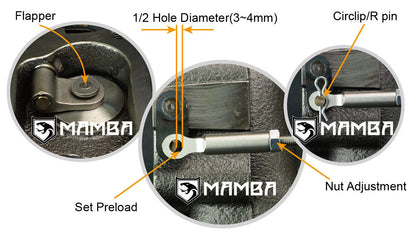 MAMBA 9-11 3" Anti Surge Turbocharger GMC Typhoon Syclone 4.3L TD06SL2-20G 8cm