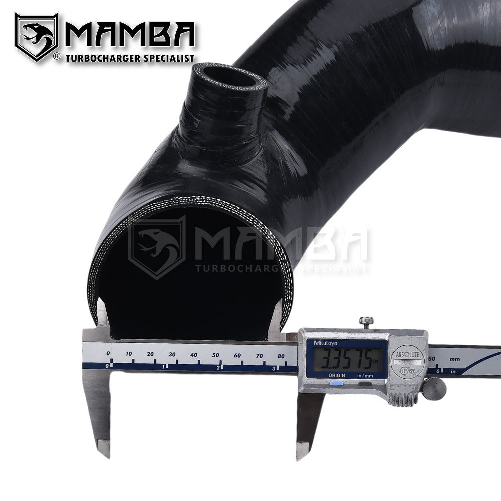 MAMBA LHD 3" Anti Surge Turbocharger Intake Silicon Hose MQB EA888 8V A3/S3/TT/TTS IS38