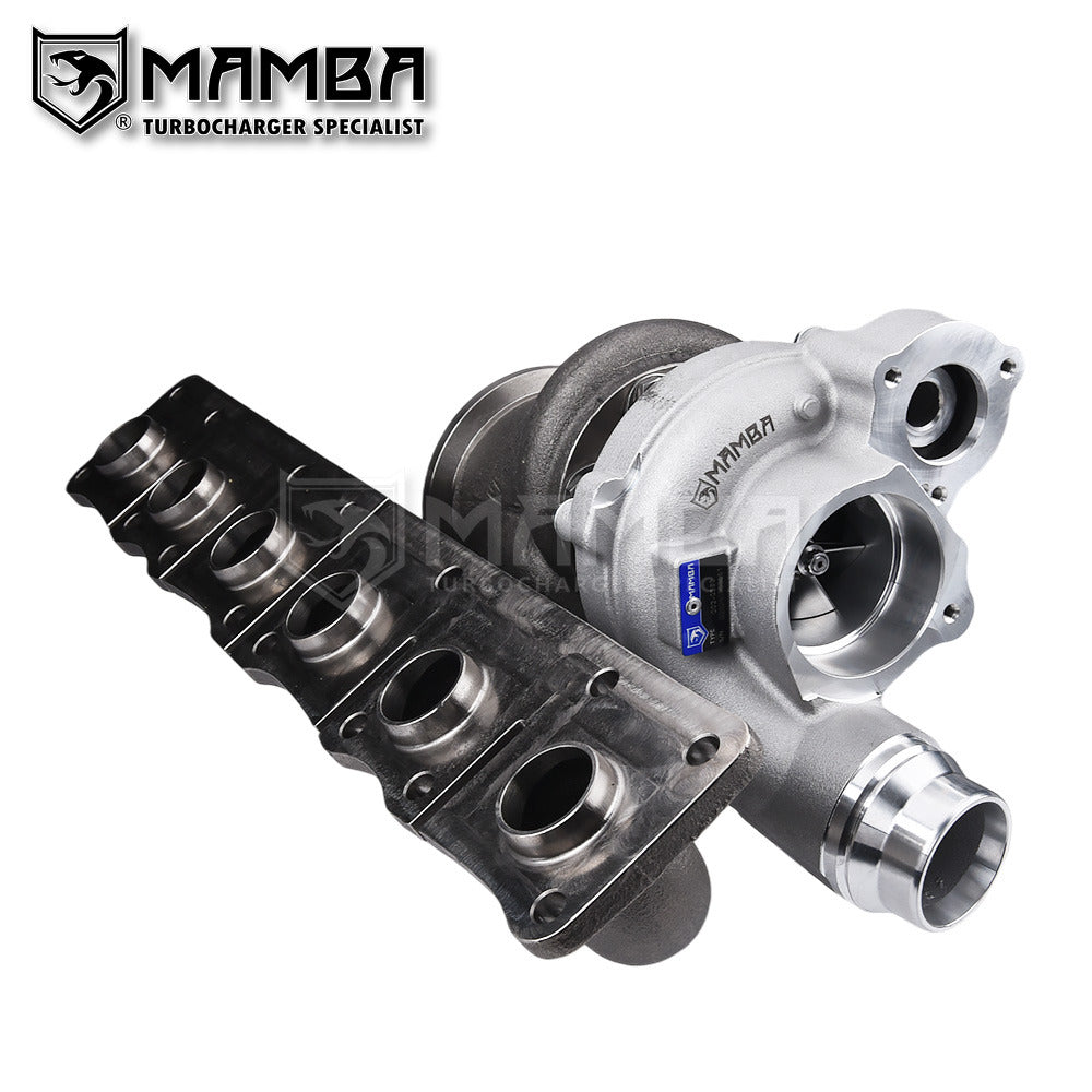 MAMBA 9-7 BMW N55 GTX3076R Ball Bearing Turbocharger (Fits Mechanic Wastegate Actuator)