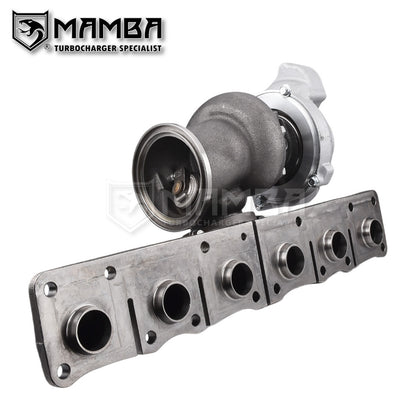 MAMBA 9-7 BMW N55 GTX3076R Ball Bearing Turbocharger (Fits Mechanic Wastegate Actuator)