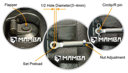 GT2860RS 7+7 Universal 3" A/R.60 + .42 T3 V-Band