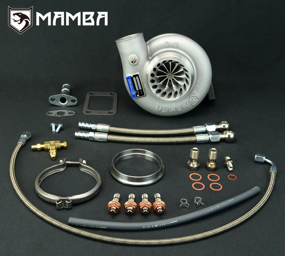 MAMBA 11-11 GTX Billet Turbocharger 3" AS TD06H-GT3076R 60-1 w/ T3 8cm V-Band