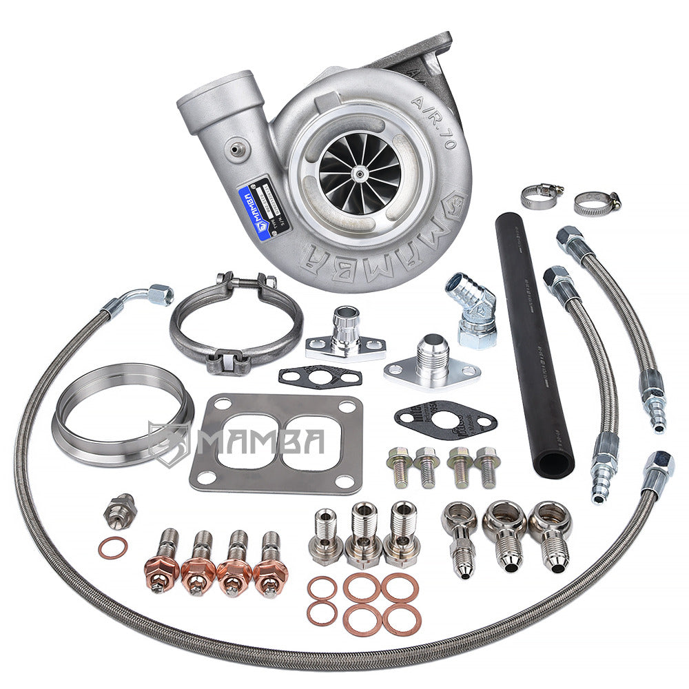 4" GTX3584R Ball Bearing Turbocharger w/ .86 T4 Twin Entry