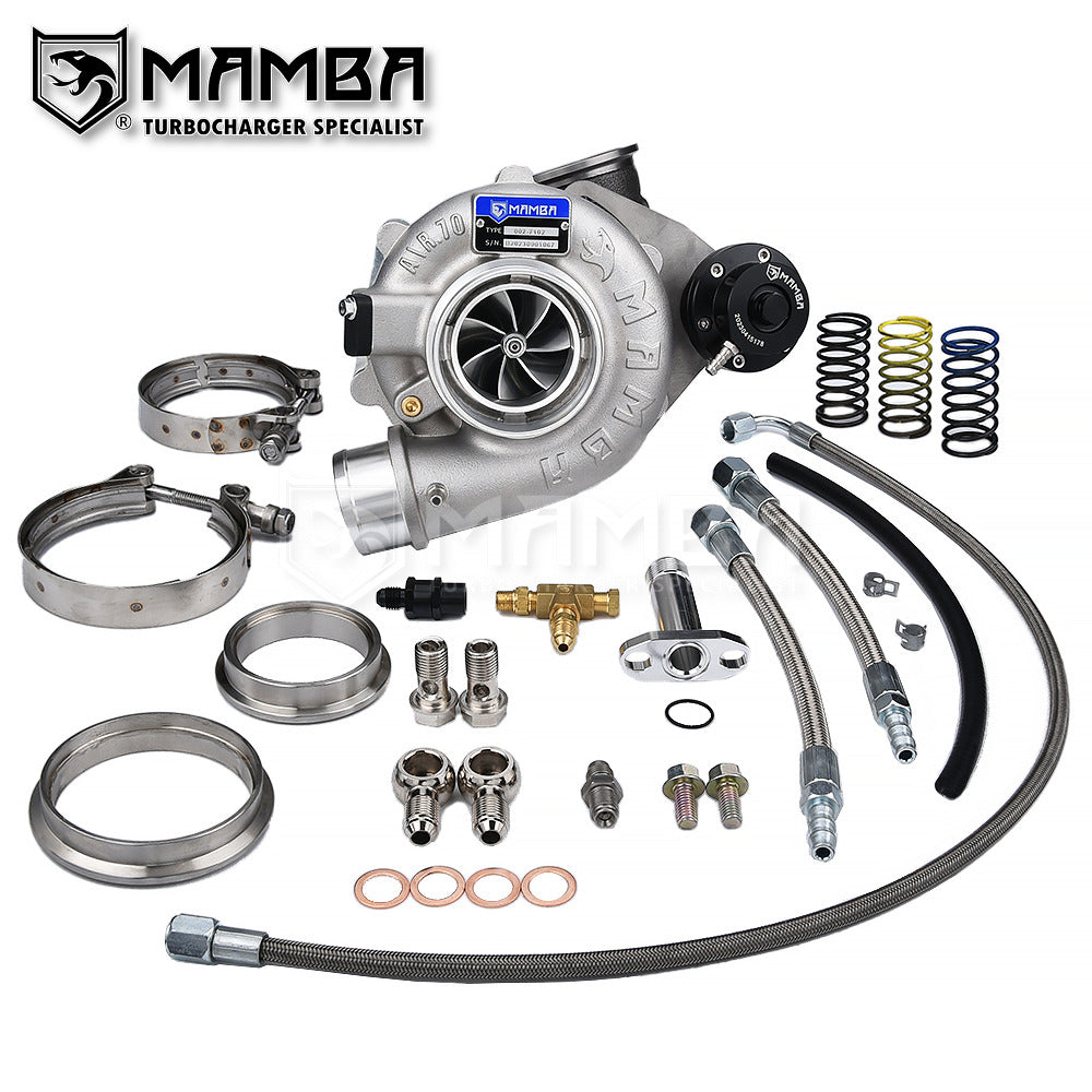 G30-660 D5-7 Ball Bearing Turbocharger .72 IWG Dual V-Band Hsg