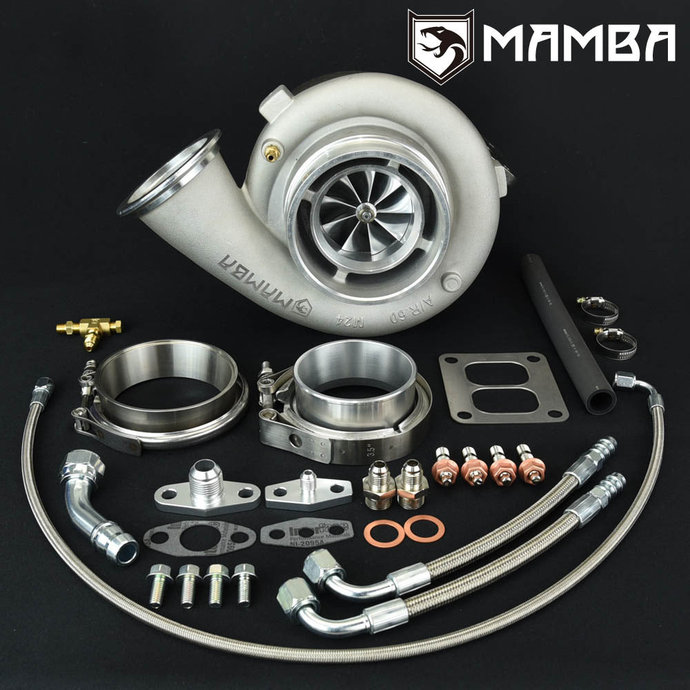 5" GTX4202R Ball Bearing Turbocharger + 1.22 T4 V-Band Housing