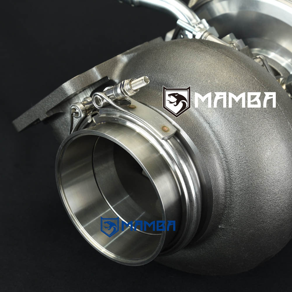 5" GTX4202R Ball Bearing Turbocharger + 1.22 T4 V-Band Housing