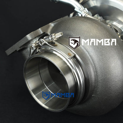 5" GTX4202R Ball Bearing Turbocharger + 1.01 T4 V-Band Housing
