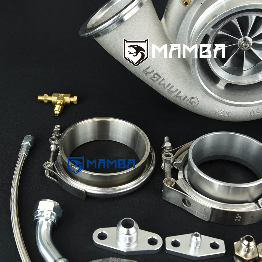 5" GTX4202R Ball Bearing Turbocharger + 1.22 T4 V-Band Housing