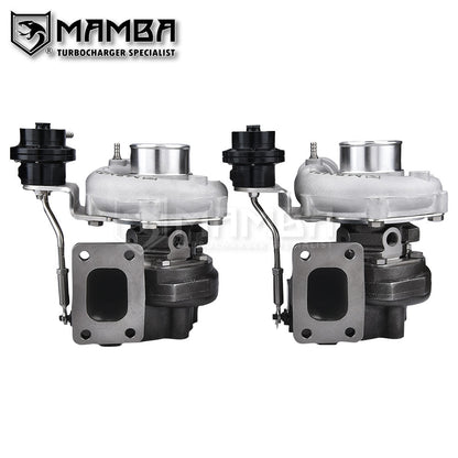Twin Turbocharger 9-6 GT2554R .42 BMW E28 5-Series Alpina B10 BiTurbocharger