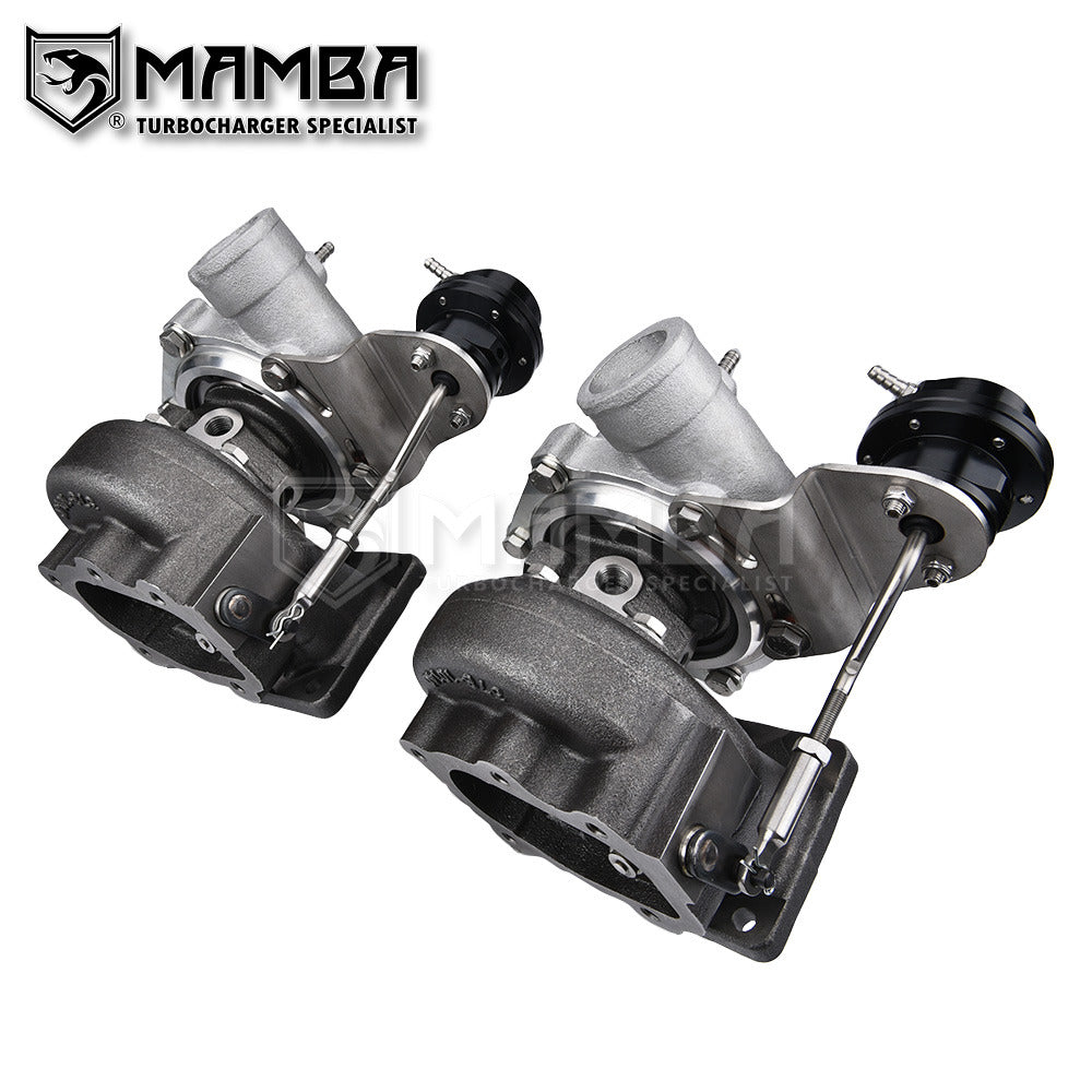Twin Turbocharger 9-6 GT2554R .42 BMW E28 5-Series Alpina B10 BiTurbocharger