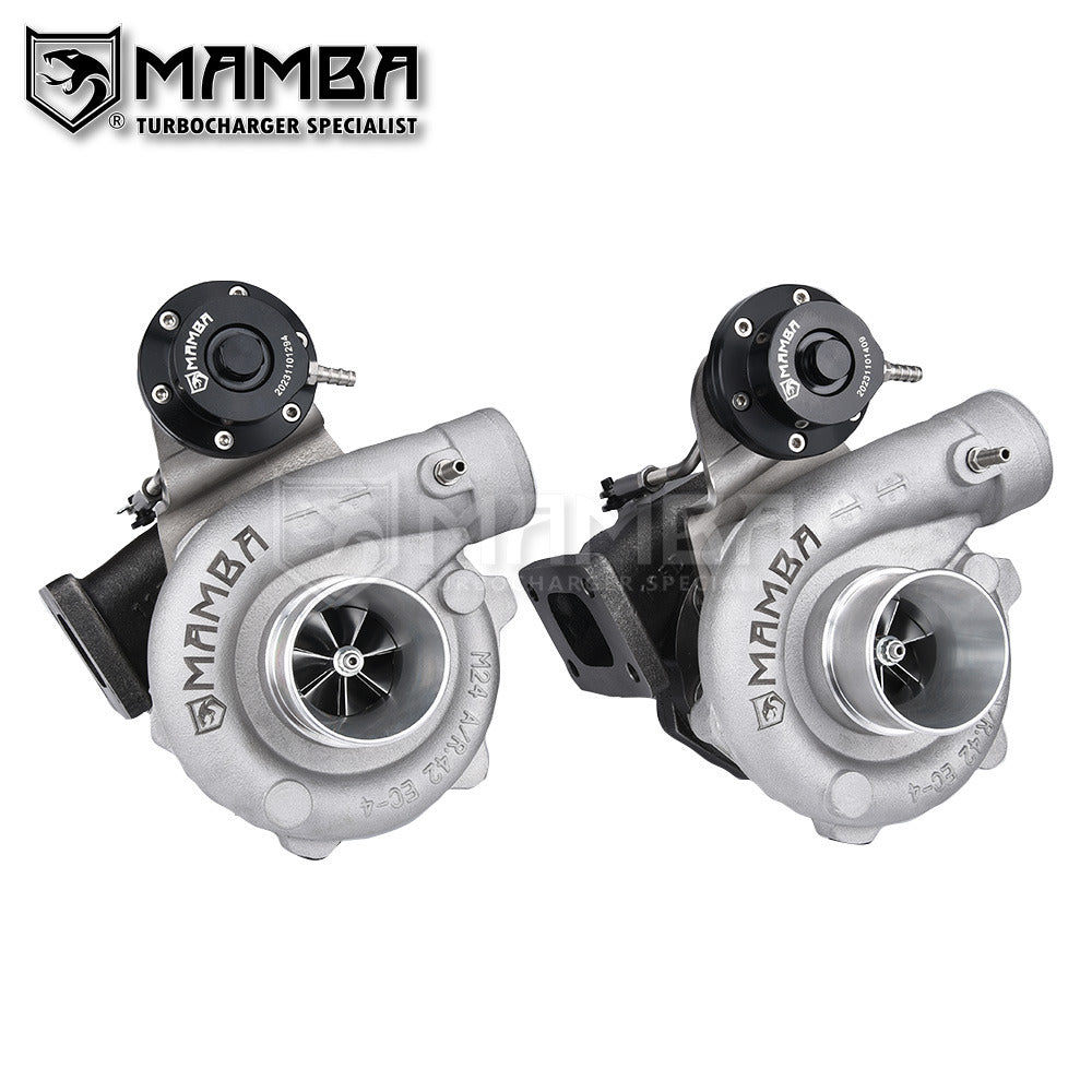 Twin Turbocharger 9-6 GT2554R .42 BMW E28 5-Series Alpina B10 BiTurbocharger