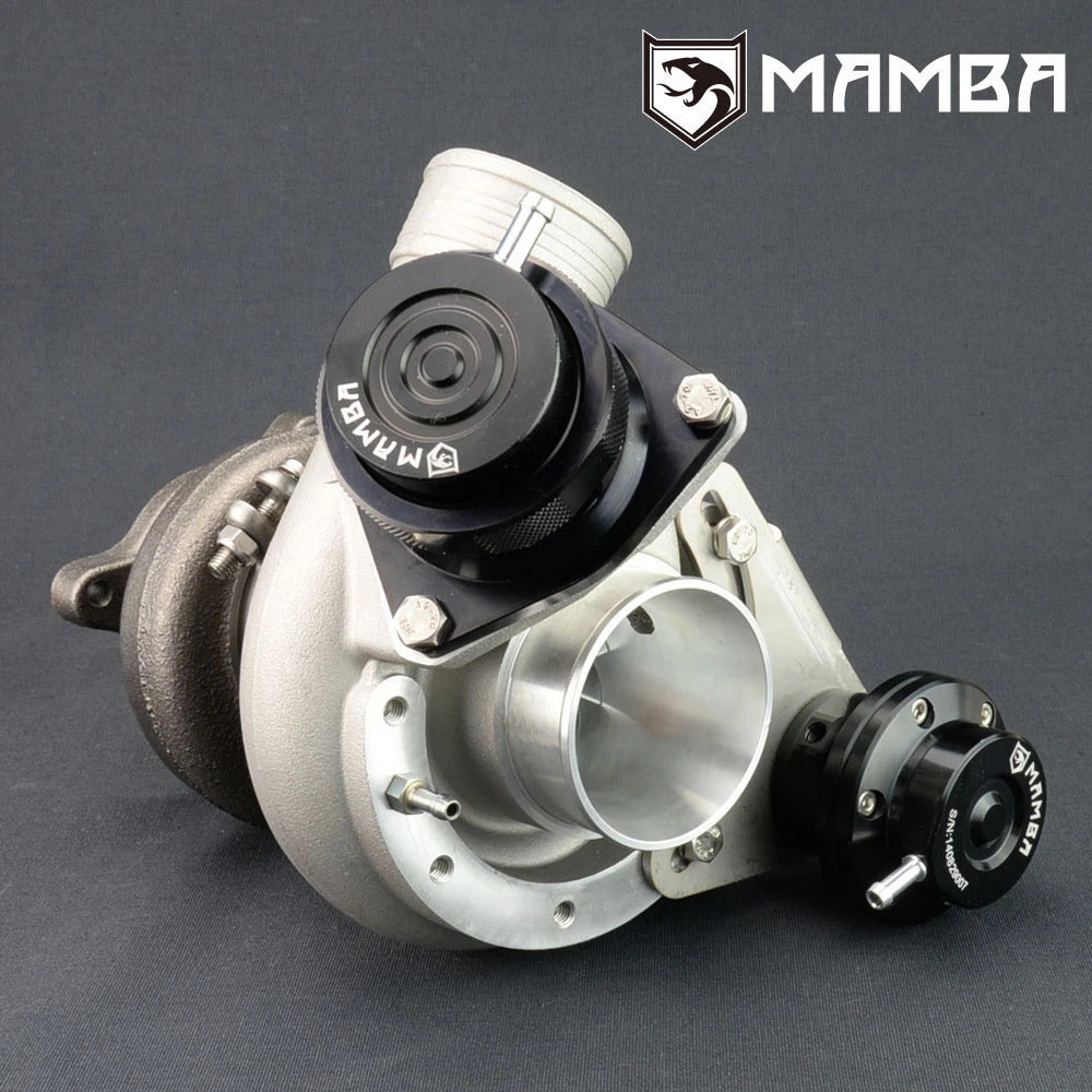 MAMBA Billet 2.35" TD04L-13T w/ 6cm T25 Housing & BOV