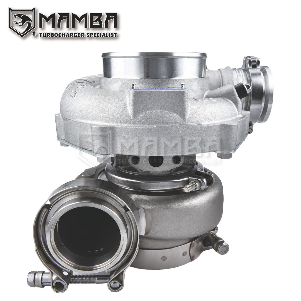 G30-900 D5-7 4" Ball Bearing Turbocharger + .83 Dual V-Band