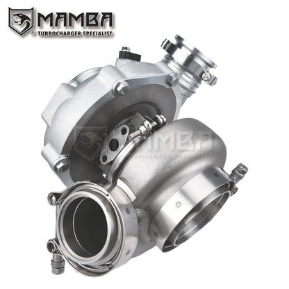 G30-900 D5-7 4" Ball Bearing Turbocharger + .83 Dual V-Band