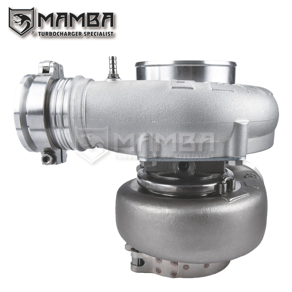 G30-900 D5-7 4" Ball Bearing Turbocharger + .83 Dual V-Band