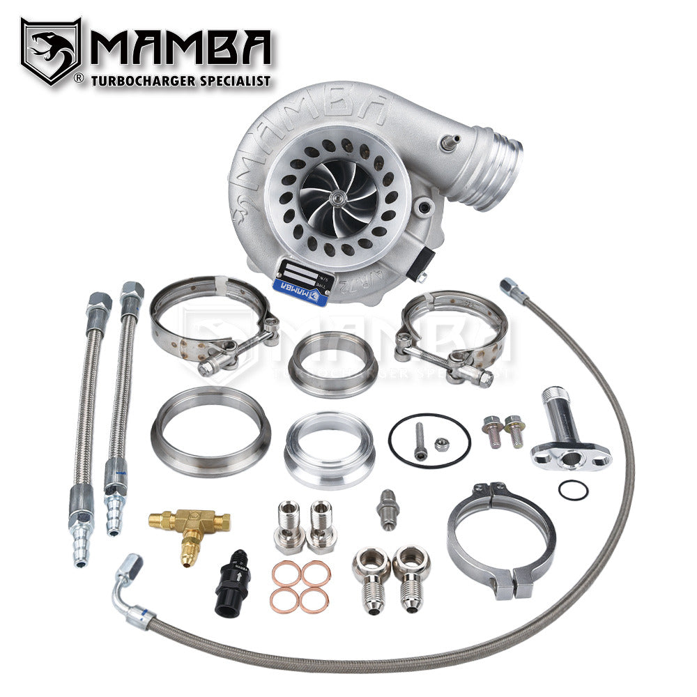 G30-770 D5-7 4" Ball Bearing Turbocharger + .83 Dual V-Band