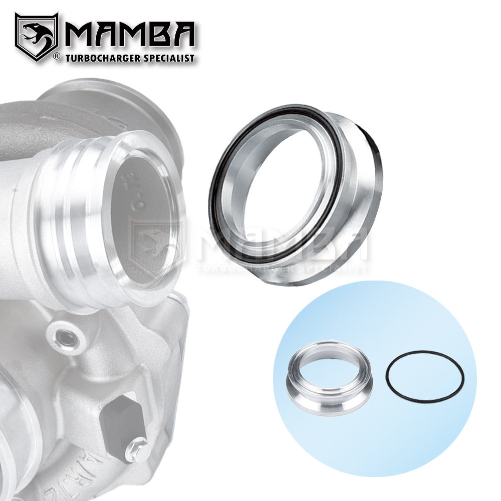 G30-770 D5-7 4" Ball Bearing Turbocharger + .72 Dual V-Band