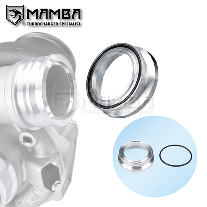 G30-770 D5-7 4" Ball Bearing Turbocharger + .72 Dual V-Band