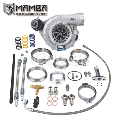 G30-770 D5-7 4" Ball Bearing Turbocharger + .72 Dual V-Band