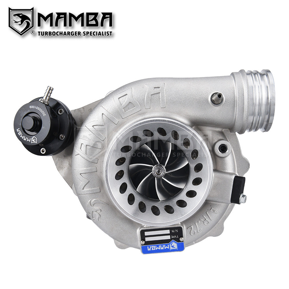 G30-770 D5-7 4" Ball Bearing Turbocharger + .72 Dual V-Band