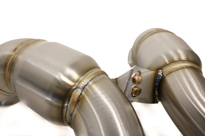 AMG GT 3.5" CATTED DOWNPIPES - C190 GT/GTS/GTC/GTR M178