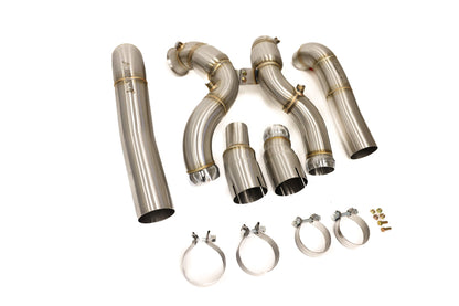 AMG GT 3.5" CATTED DOWNPIPES - C190 GT/GTS/GTC/GTR M178