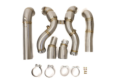 AMG GT 3.5" CATTED DOWNPIPES - C190 GT/GTS/GTC/GTR M178