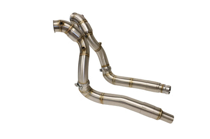 AMG GT 3.5" CATTED DOWNPIPES - C190 GT/GTS/GTC/GTR M178